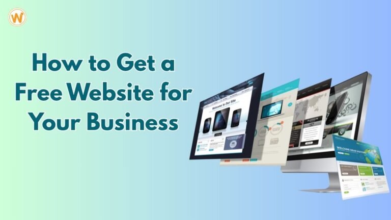 Get a Free Website for Your Business