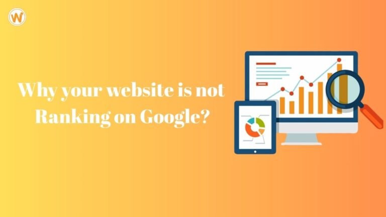 website is not ranking on Google